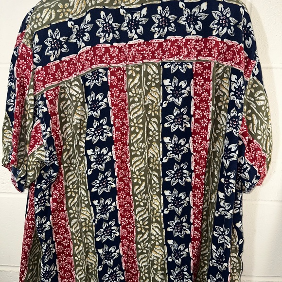 3xl solutions multi pattern short set - Picture 3 of 5